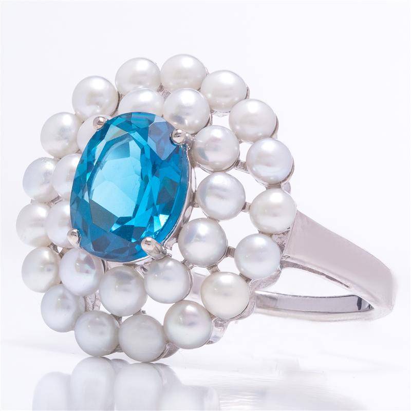 Indulgence London Blue Topaz Ring